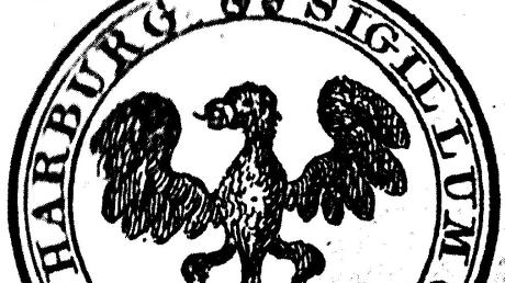Das seit dem Mittelalter geführte Siegel mit dem Reichsadler und der Umschrift SIGILLUM CIVIUM IN HARBURG („Siegel der Bürger in Harburg“) diente dem Gemeindeausschuss als Beleg dafür, dass Harburg einst eine Stadt gewesen war.