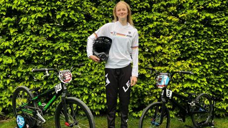 Anika Kühnel aus Heinrichshofen startet bei der BMX-Weltmeisterschaft in den USA