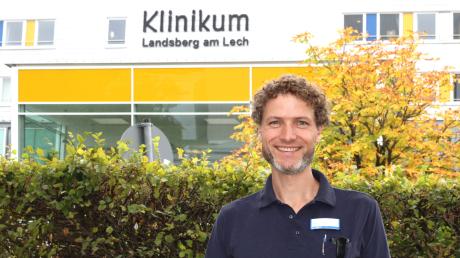 Oberarzt Maximilian Helber leitet die Akutgeriatrie am Klinikum Landsberg.
