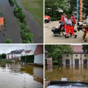 Fast überall im Kreis Neu-Ulm und Raum Babenhausen kam es aufgrund des Hochwasser zu Überflutungen.