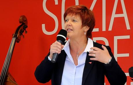 Linken-Fraktionsvize Susanne Ferschl.