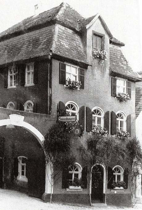 1832 erwarb ein jüdischer Kaufmann die Sonnenwirtschaft in Harburg. Dies führte zu einem Rechtsstreit.