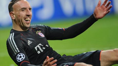 Kein Beau, aber ein Fußballgenie: Münchens Franck Ribéry wirbelt in dieser Saison wieder mit einer starken Bayern-Abwehr im Rücken.