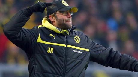 Dortmunds Trainer Jürgen Klopp hofft im Pokal gegen Hannover 96 auf große Unterstützung der Fans.
