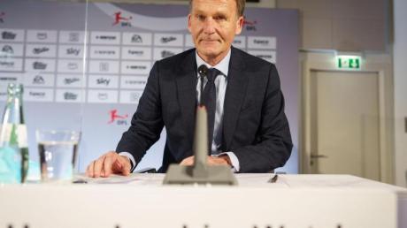 Schiebt einem vorzeitigen Haaland-Wechsel einen Riegel vor: BVB-Boss Hans-Joachim Watzke.