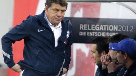 Stieg 2012 mit der Hertha in die 2. Liga ab: Otto Rehhagel.