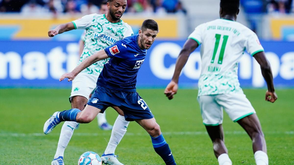 #30. Spieltag: Abstieg fast fix: Fürth braucht nach Remis Riesenwunder