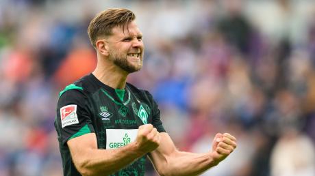 Werder-Stürmer Niclas Füllkrug steht offenbar im vorläufigen WM-Kader Deutschlands.