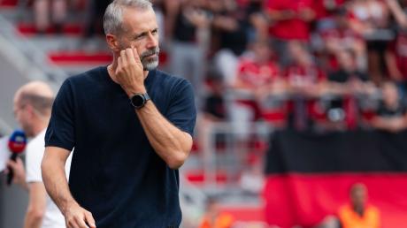 Leipzigs Trainer Marco Rose hofft auf einen Erfolg gegen den VfB Stuttgart.