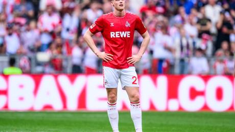 Kölns Steffen Tigges war nach der Niederlage beim FC Bayern enttäuscht.