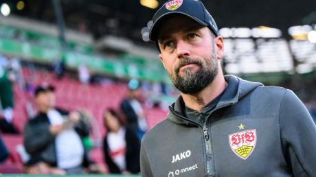 Trainer Sebastian Hoeneß will die Saison mit dem VfB erfolgreich abschließen.