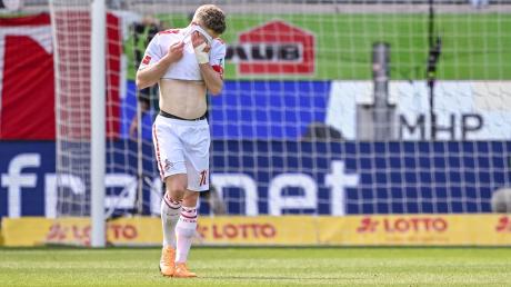 Florian Kainz und sein FC Köln steigen aus der Bundesliga ab.