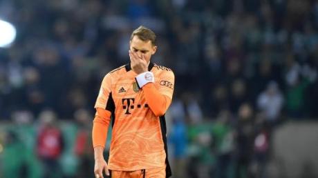 Nicht einmal Manuel Neuer konnte die Niederlage gegen Gladbach verhindern.
