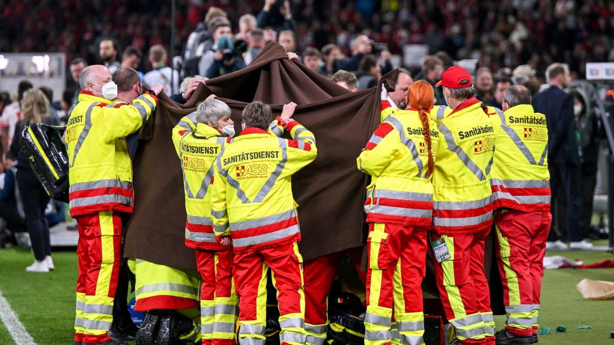 #Endspiel in Berlin: Medizinischer Notfall vor Siegerehrung nach DFB-Pokalfinale