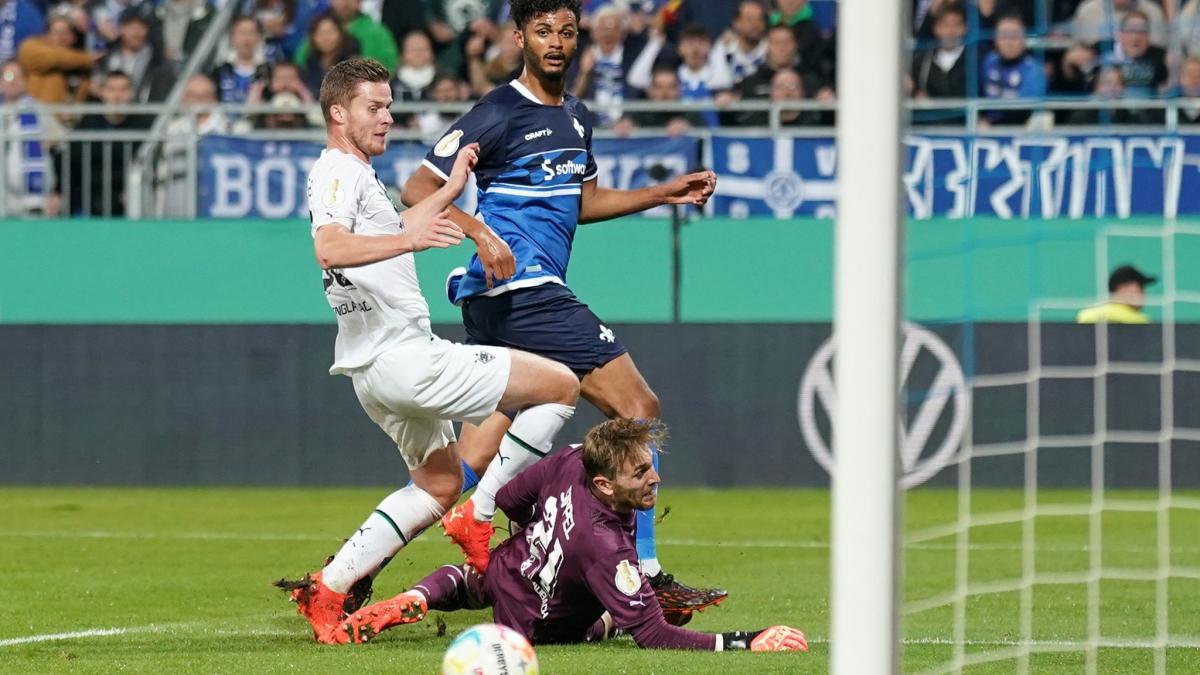 #DFB-Pokal: Gladbachs bitteres Aus in Darmstadt plus Verletzungssorgen