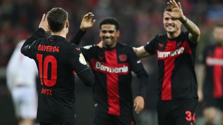 Leverkusen gewann das Halbfinale gegen die Fortuna souverän mit 4:0.