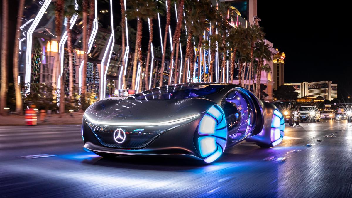 Studie: Vision AVTR: So stellt sich Mercedes das Auto der Zukunft vor