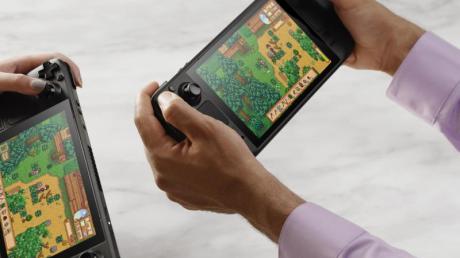 Mobile Gaming: Hersteller Valve hat mit dem Steam Deck ein mobiles Spielegerät angekündigt.
