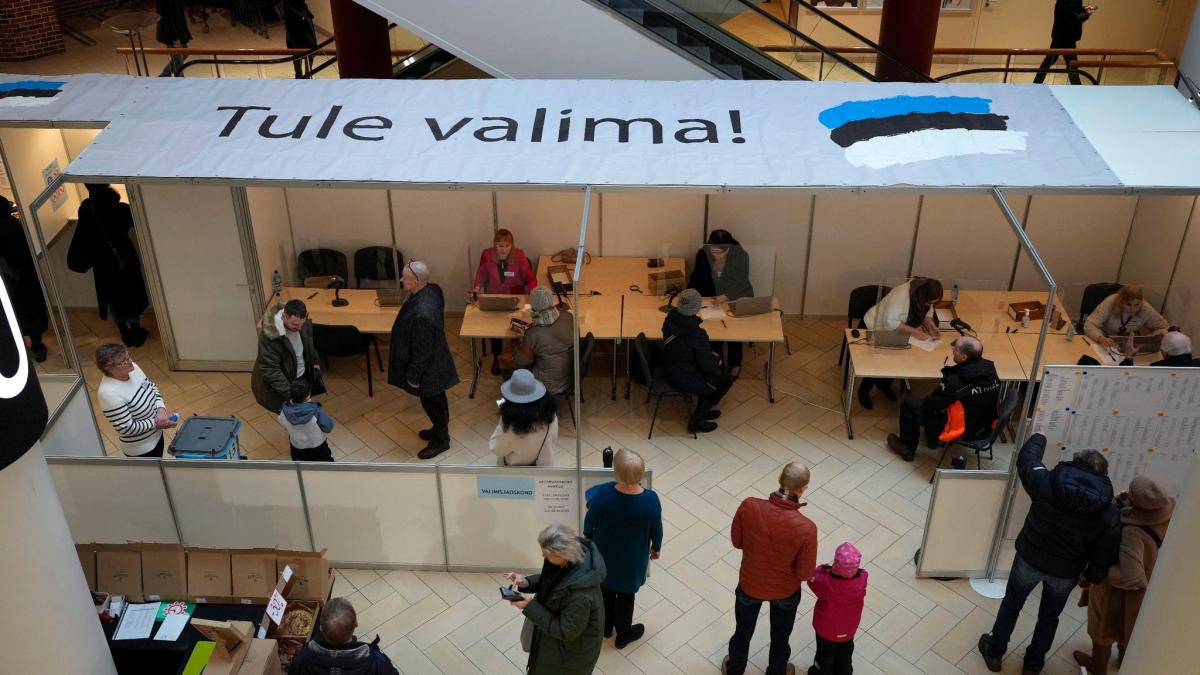 #Parlamentswahl in Estland im Schatten des Ukraine-Kriegs