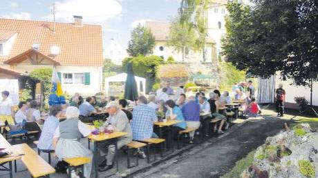 Der 50. Geburtstag des Vereins für Gartenbau und Landespflege Untermagerbein wurde mit einem kleinen Fest gefeiert.