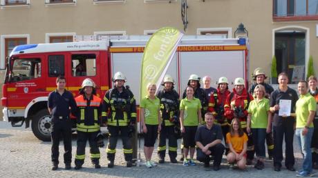 Das Gundelfinger Fitnessstudio Fontis schloss eine Kooperation mit der Kreisbrandinspektion, sodass Feuerwehrleute günstiger trainieren können.  

