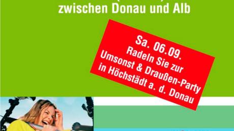 Ab sofort ist der neue Flyer für den Radelspaß 2014 von Donautal-Aktiv in Höchstädt erhältlich. 
