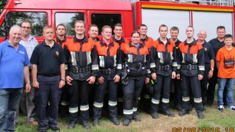 Eine Gruppe der Wittislinger Feuerwehr legte vor Kurzem erfolgreich die Leistungsprüfung ab.  	