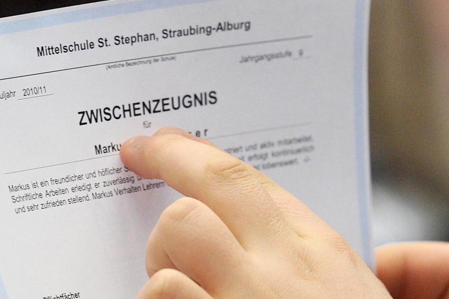 Zwischenzeugnis Zehn Fakten Die Sie Noch Nicht Uber Schulzeugnisse Wussten Augsburger Allgemeine