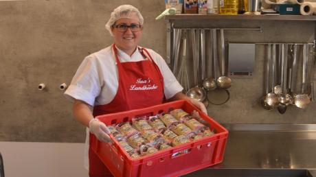 Corina Eschkehat ihr Maultaschen-Start-up Inas Landküche im September gestartet