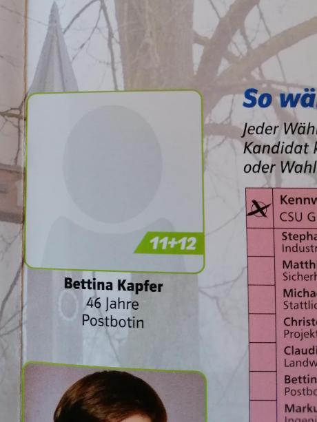 Kommunalwahl Ein Flyer Zwei Fehlende Bilder Und Viel Arger In Schwenningen Donauzeitung