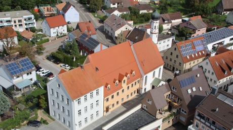 Blick von oben: Das Höchstädter Spitalforum hat den Denkmalpreis des Bezirks Schwaben erhalten. 