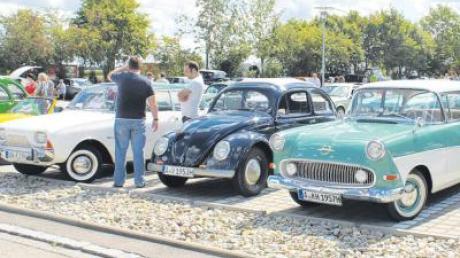 Immer noch schön anzusehen: Die Oldtimer beim Treffen der Freunde alter Autos in Bäumenheim. 