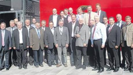 20 Bürgermeister waren zu Gast bei Grenzebach in Hamlar. 
