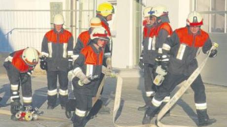 Bei der Leistungsprüfung erfolgreich waren zwei Gruppen der Freiwilligen Feuerwehr Münster.  