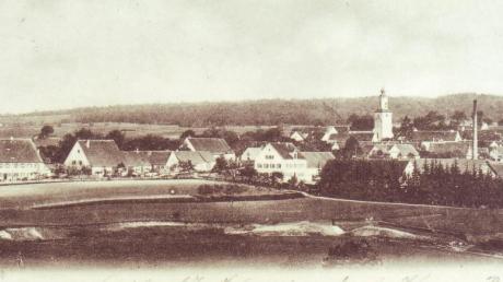 Die Älteren unter unseren Lesern dürften es wissen: Zur Entstehungszeit dieses Fotos war Berg noch eine eigenständige Kommune neben Donauwörth. 
