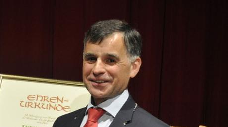 Monheims Bürgermeister Grünther Pfefferer hat auf das Jahr 2013 zurückgeblickt. 