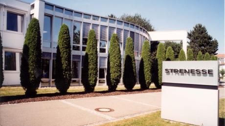 Firmenzentrale der Modefirma Strenesse in Nördlingen. 