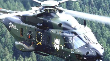 Der leichte Transporthubschrauber NH90 wird bei Airbus Helicopters in Donauwörth in Serie hergestellt. 80 Maschinen bekommt die Bundeswehr. 
