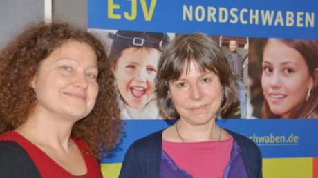 Helfen bei Scheidungsproblemen: Hristina Vlaka (links) und Dorothee Schmidt-Kesselring von der Erziehungsberatungsstelle. 