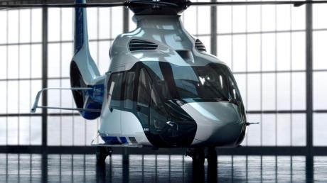 Futuristische Züge hat der neue Hubschrauber aus dem Hause Airbus Helicopters. Der erste Prototyp wurde gestern in den USA der Öffentlichkeit präsentiert.