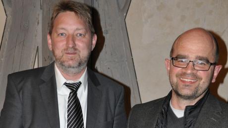 Christoph Heppner (links) ist für die CSU neu im Wemdinger Stadtrat. Franz Lachner (rechts) wurde zum Jugendreferenten ernannt.