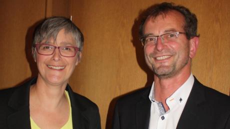 Stehen jetzt an der Spitze der City-Initiative-Donauwörth (CID): Christine Kickum (links) und Joachim Tomaschewski. 
