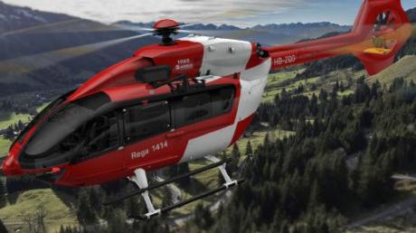 So sollen die Hubschrauber von Airbus Helicopters aus Donauwörth für die Rettungsflugwacht Rega in der Schweiz aussehen.