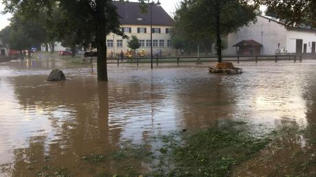 Die Überflutung Ottings vom 15. August vergangenen Jahres ist vielen noch in schlimmer Erinnerung. 