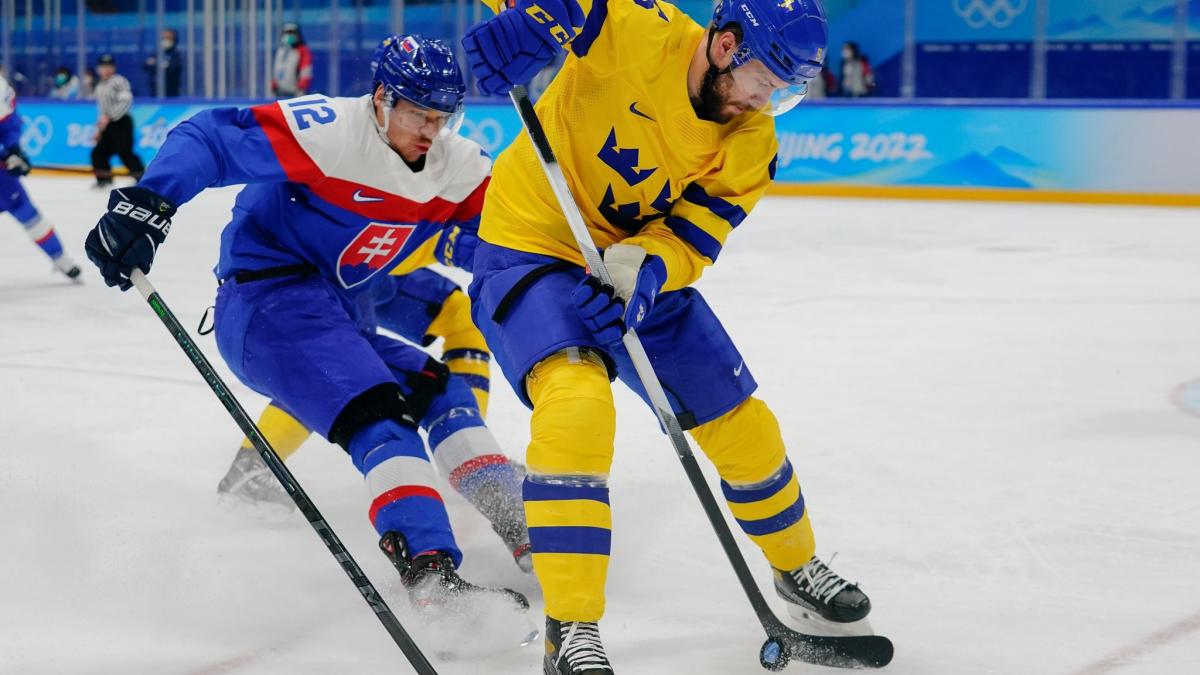 #Eishockey bei Olympia: Erstmals eigene Medaille für Slowakei – Sieg über Schweden