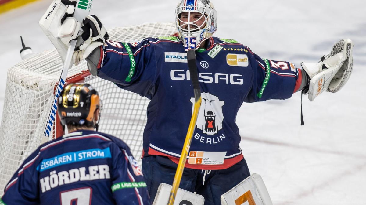 Eishockey Vor Finale gegen München Eisbären Berlin feiern nur kurz