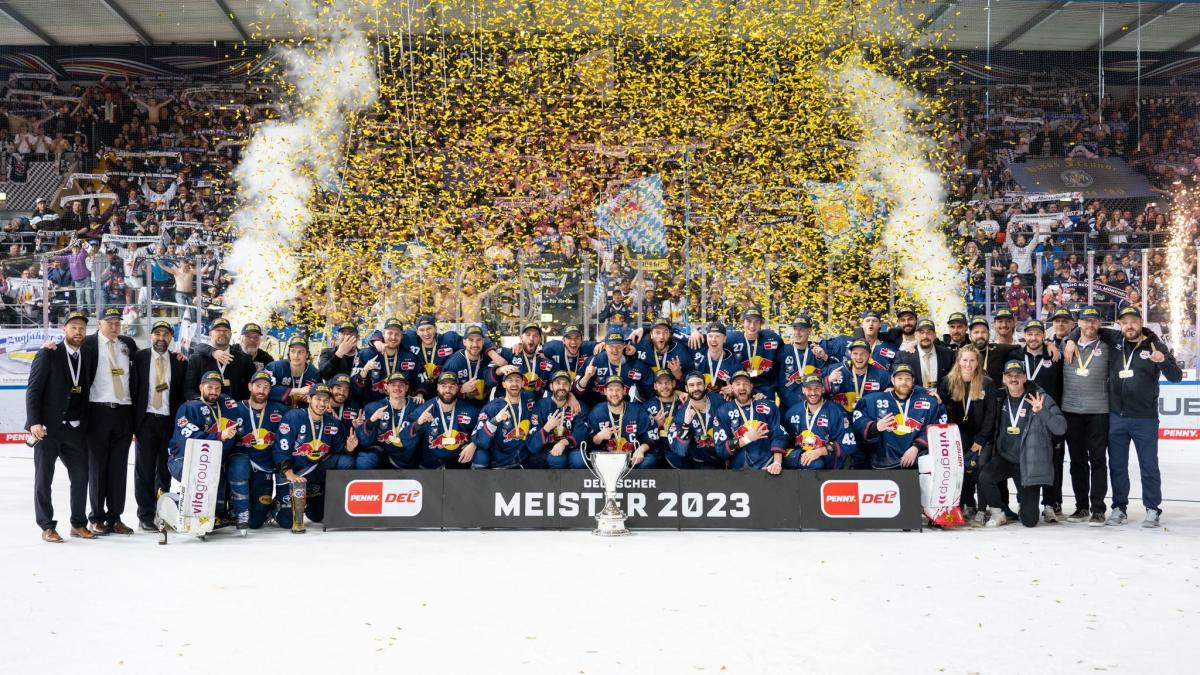 #Deutsche Eishockey Liga: EHC München feiert Meister-Comeback: „Ein harter Job“
