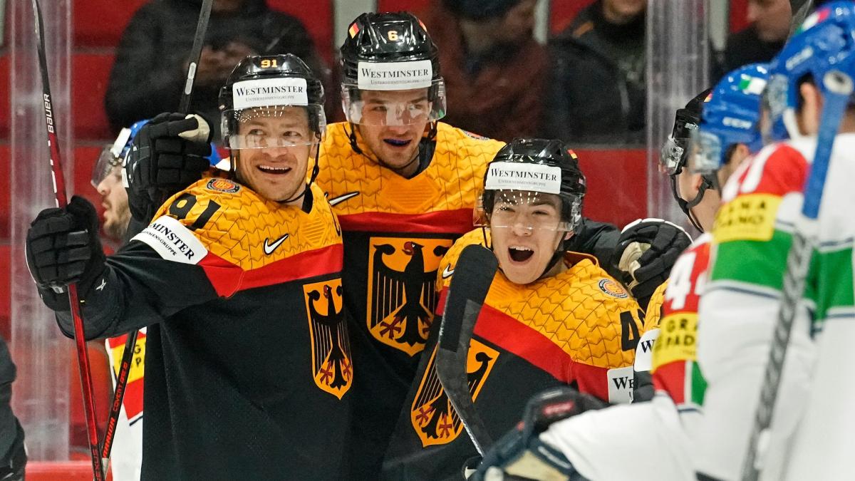Eishockey-WM 2023 USA - Deutschland heute live im Free-TV und Stream