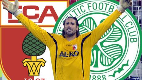 Simon Jentzsch tritt mit dem FC Augsburg in der Saisonvorbereitung gegen Celtic Glasgow an.