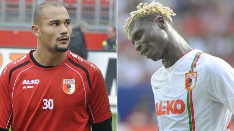 Mohamed Amsif und Aristide Bancé stehen beim FC Augsburg derzeit nicht auf der Seite der Glücklichen.